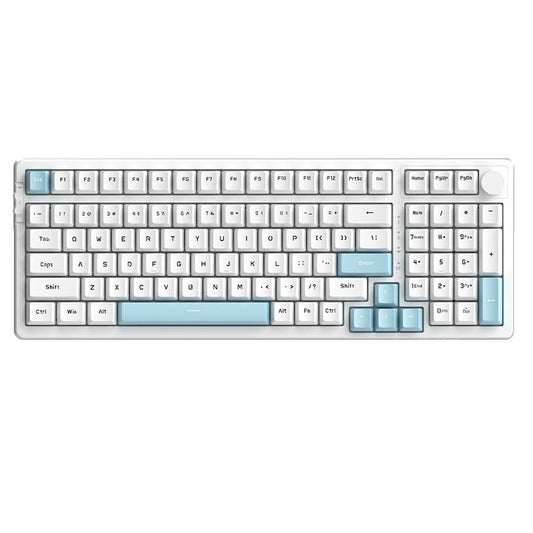 Ajazz AK992 Blue Mechanical keyboard RGB Wired&Wireless(Red switch) - I Gaming Computer | Australia Wide Shipping | Buy now, Pay Later with Afterpay, Klarna, Zip, Latitude & Paypal