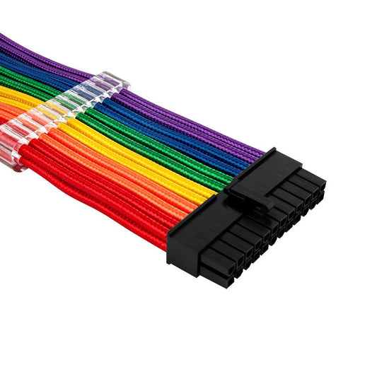 1ST Player Rainbow PSU Extension Cables: 1*24Pin + 2*(4+4)Pin + 2*(2+6)Pin - I Gaming Computer | Australia Wide Shipping | Buy now, Pay Later with Afterpay, Klarna, Zip, Latitude & Paypal