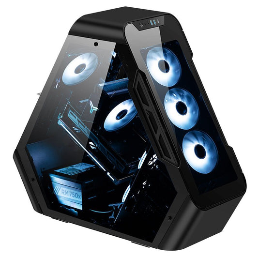 Jonsbo TR03-G ATX Case - Black - I Gaming Computer | Australia Wide Shipping | Buy now, Pay Later with Afterpay, Klarna, Zip, Latitude & Paypal
