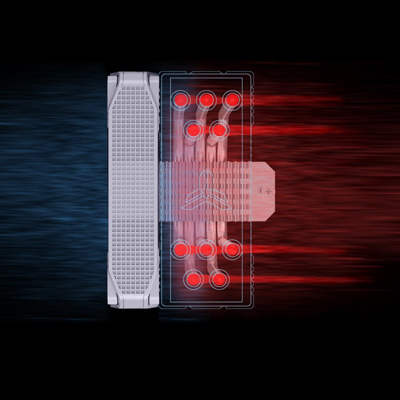 Jonsbo PISA A5 White ARGB CPU Air Cooler - I Gaming Computer | Australia Wide Shipping | Buy now, Pay Later with Afterpay, Klarna, Zip, Latitude & Paypal