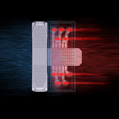 Jonsbo PISA A5 White ARGB CPU Air Cooler - I Gaming Computer | Australia Wide Shipping | Buy now, Pay Later with Afterpay, Klarna, Zip, Latitude & Paypal