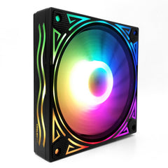 COOLMOON ARGB Dragon Mirror 120mm PWM fan Forward black - I Gaming Computer | Australia Wide Shipping | Buy now, Pay Later with Afterpay, Klarna, Zip, Latitude & Paypal