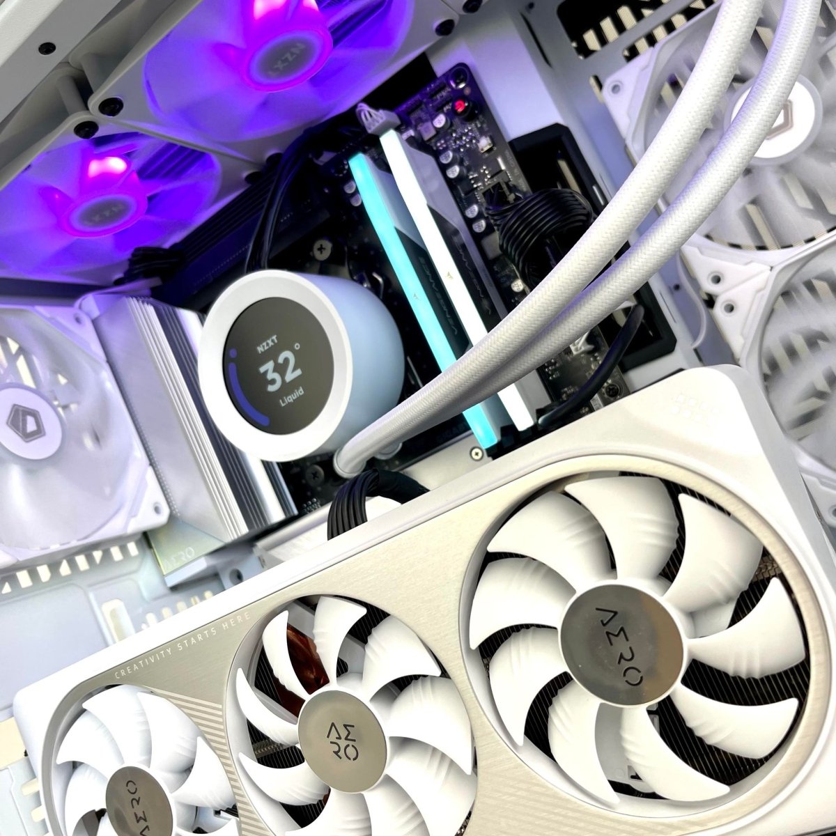 IGaming Ryzen 7/9 7950X3D | RTX 4070Ti-4090 | 32GB DDR5 Ram | Hyte Y60 Snow - I Gaming Computer | Australia Wide Shipping | Buy now, Pay Later with Afterpay, Klarna, Zip, Latitude & Paypal