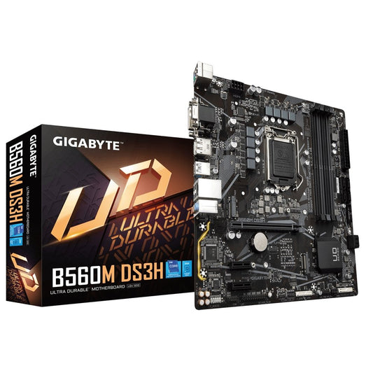 Gigabyte B560M DS3H LGA1200 mATX Desktop Motherboard - I Gaming Computer | Australia Wide Shipping | Buy now, Pay Later with Afterpay, Klarna, Zip, Latitude & Paypal