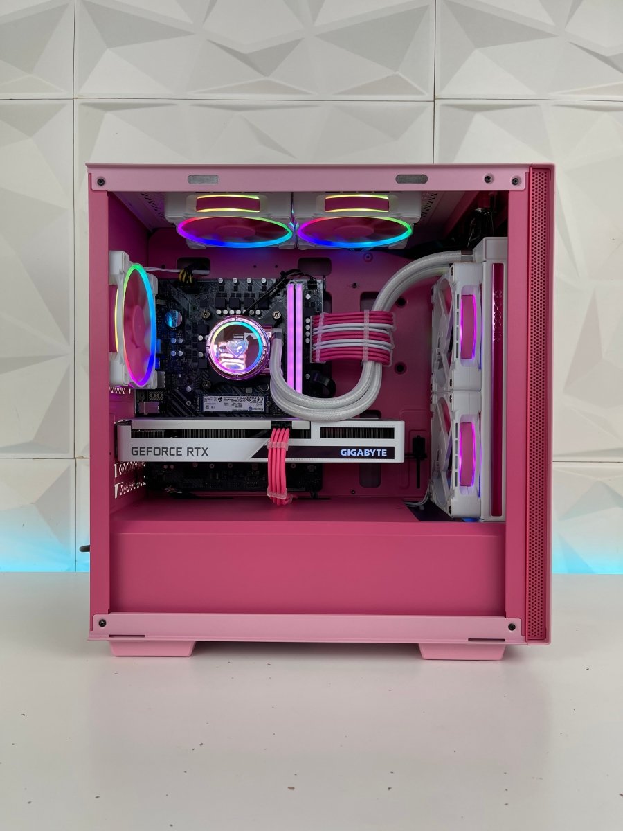I Gaming Computer | RTX 4060/4060 Ti | Ryzen 5 | Gamer Pink - I Gaming Computer | Australia Wide Shipping | Buy now, Pay Later with Afterpay, Klarna, Zip, Latitude & Paypal