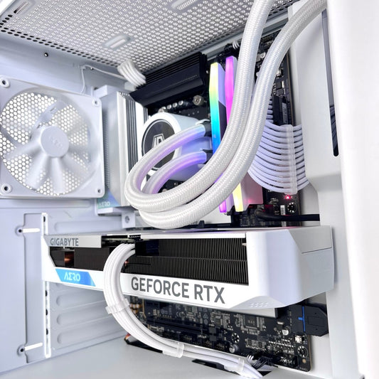 iGaming Computer | Ryzen 5/7 7700X | RTX 4060/4070 Ti | NZXT H5 Flow White - I Gaming Computer | Australia Wide Shipping | Buy now, Pay Later with Afterpay, Klarna, Zip, Latitude & Paypal