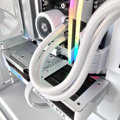 iGaming Computer | Ryzen 5/7 7700X | RTX 4060/4070 Ti | NZXT H5 Flow White - I Gaming Computer | Australia Wide Shipping | Buy now, Pay Later with Afterpay, Klarna, Zip, Latitude & Paypal