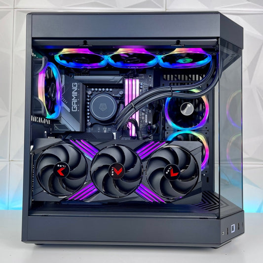 IGaming Intel Core i5/i7 13700KF | RTX 4060 Ti-4070 Ti | 32GB DDR5 Ram | Hyte 60 Pro Black - I Gaming Computer | Australia Wide Shipping | Buy now, Pay Later with Afterpay, Klarna, Zip, Latitude & Paypal