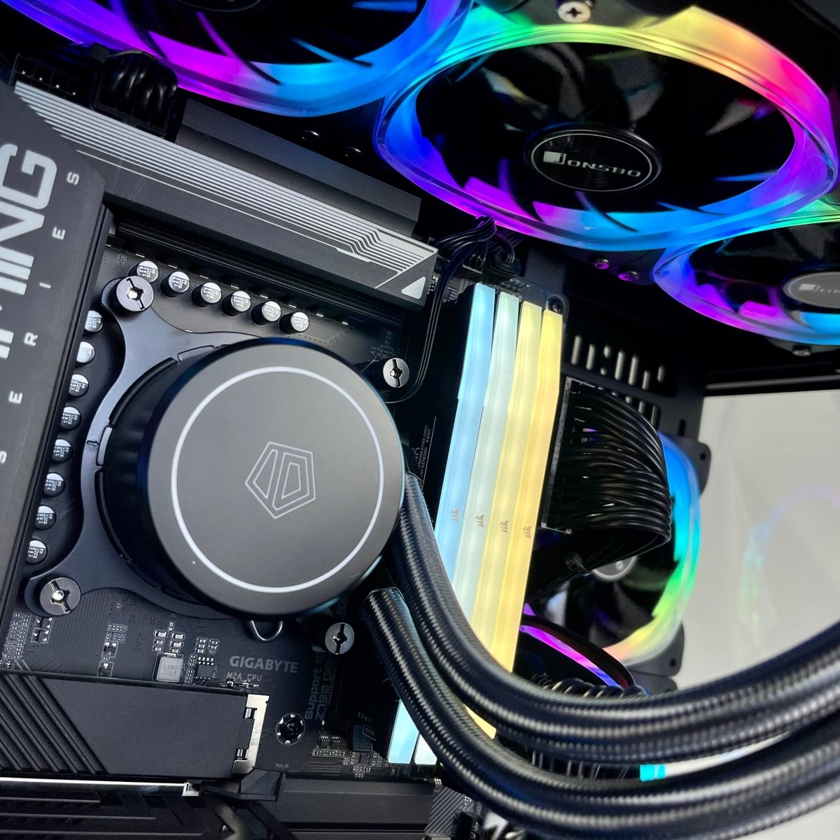 IGaming Intel Core i5/i7 13700KF | RTX 4060 Ti-4070 Ti | 32GB DDR5 Ram | Hyte 60 Pro Black - I Gaming Computer | Australia Wide Shipping | Buy now, Pay Later with Afterpay, Klarna, Zip, Latitude & Paypal