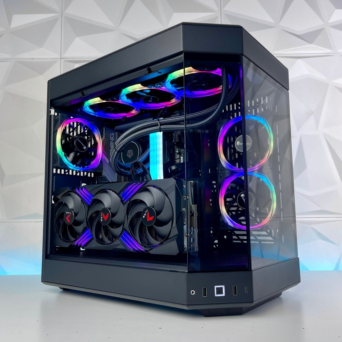 IGaming Intel Core i5/i7 13700KF | RTX 4060 Ti-4070 Ti | 32GB DDR5 Ram | Hyte 60 Pro Black - I Gaming Computer | Australia Wide Shipping | Buy now, Pay Later with Afterpay, Klarna, Zip, Latitude & Paypal