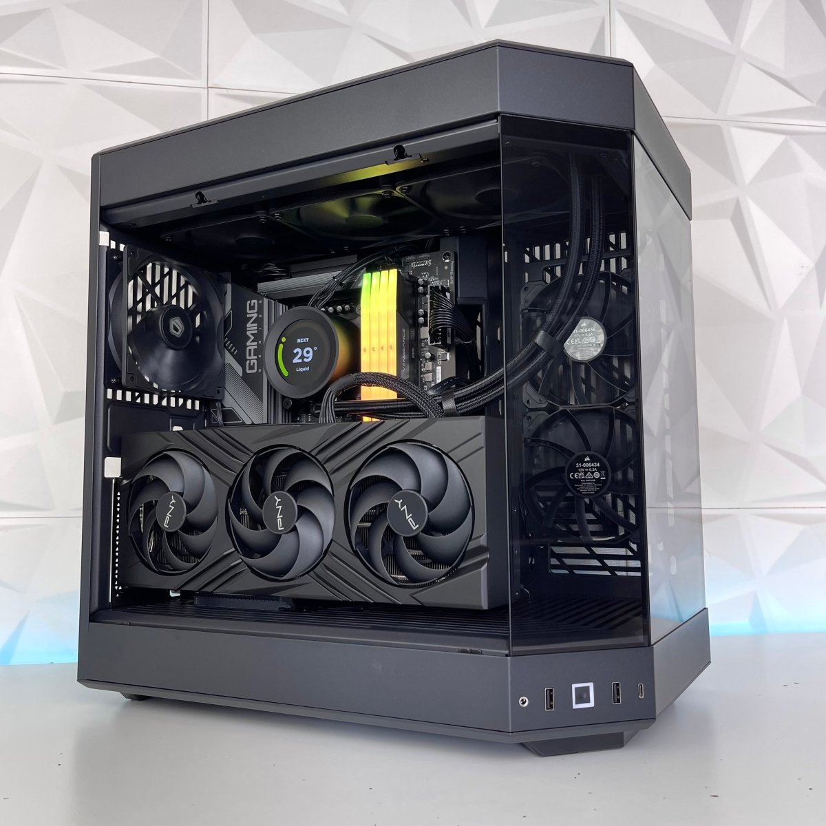 IGaming Core i7/i9 14900KF | RTX 4070-4090 | 32GB DDR5 Ram | Hyte 60 Stealth Black - I Gaming Computer | Australia Wide Shipping | Buy now, Pay Later with Afterpay, Klarna, Zip, Latitude & Paypal