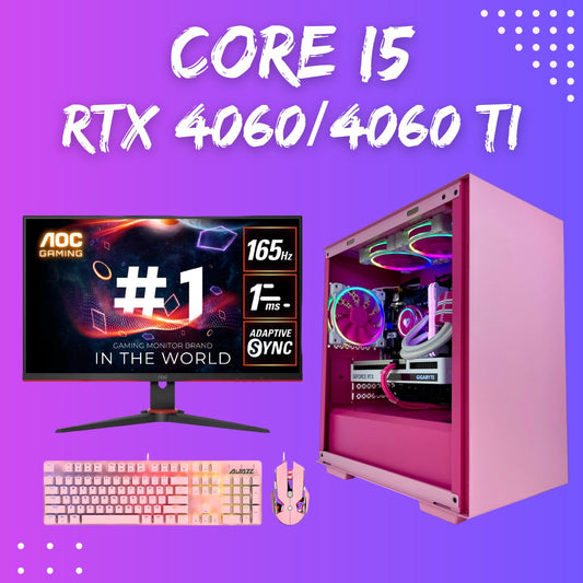Gaming PC Bundle | Intel Core i5 | RTX 4060/Ti | Cloud 9 Pixel - I Gaming Computer | Australia Wide Shipping | Buy now, Pay Later with Afterpay, Klarna, Zip, Latitude & Paypal