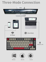 Ajazz AK816 PRO Black Mechanical keyboard (Silver switch) - I Gaming Computer | Australia Wide Shipping | Buy now, Pay Later with Afterpay, Klarna, Zip, Latitude & Paypal