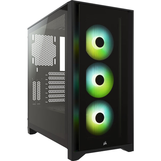 Corsair Carbide Series 4000X RGB E-ATX, ATX, Tempered Glass Front & Side. Black,3x 120mm RGB Fans pre-installed. USB 3.0 and Type-C x 1, PCI 7+2, Case - I Gaming Computer | Australia Wide Shipping | Buy now, Pay Later with Afterpay, Klarna, Zip, Latitude & Paypal