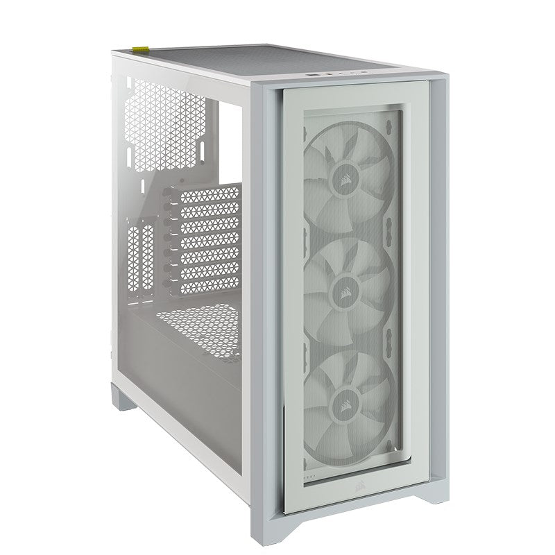 Corsair iCue 4000X RGB White Case Tempered Glass Side Panel - I Gaming Computer | Australia Wide Shipping | Buy now, Pay Later with Afterpay, Klarna, Zip, Latitude & Paypal