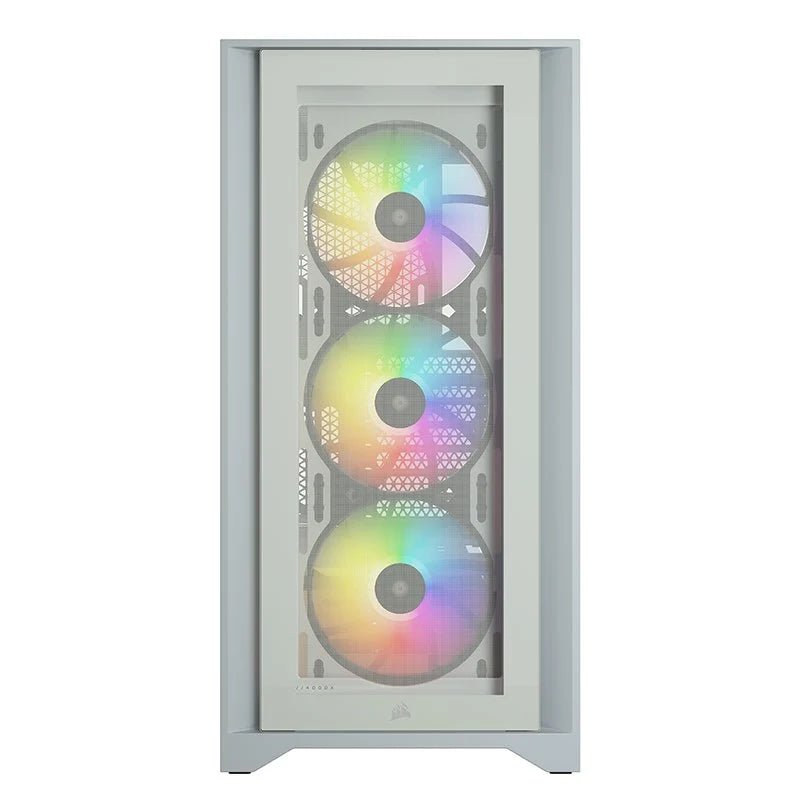Corsair iCue 4000X RGB White Case Tempered Glass Side Panel - I Gaming Computer | Australia Wide Shipping | Buy now, Pay Later with Afterpay, Klarna, Zip, Latitude & Paypal