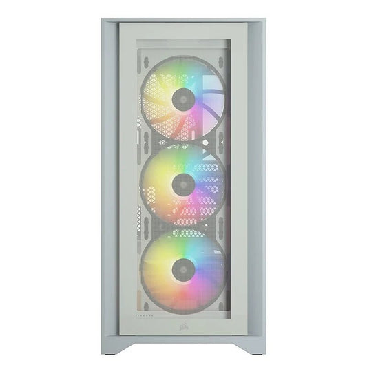 Corsair iCue 4000X RGB White Case Tempered Glass Side Panel - I Gaming Computer | Australia Wide Shipping | Buy now, Pay Later with Afterpay, Klarna, Zip, Latitude & Paypal