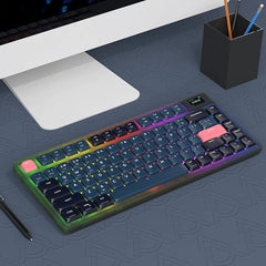 Ajazz AK832 Pro Black Mechanical keyboard RGB (Red switch) - I Gaming Computer | Australia Wide Shipping | Buy now, Pay Later with Afterpay, Klarna, Zip, Latitude & Paypal