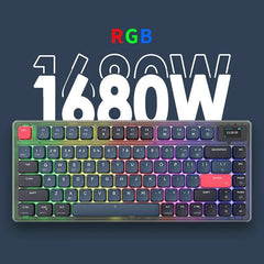 Ajazz AK832 Pro Black Mechanical keyboard RGB (Red switch) - I Gaming Computer | Australia Wide Shipping | Buy now, Pay Later with Afterpay, Klarna, Zip, Latitude & Paypal