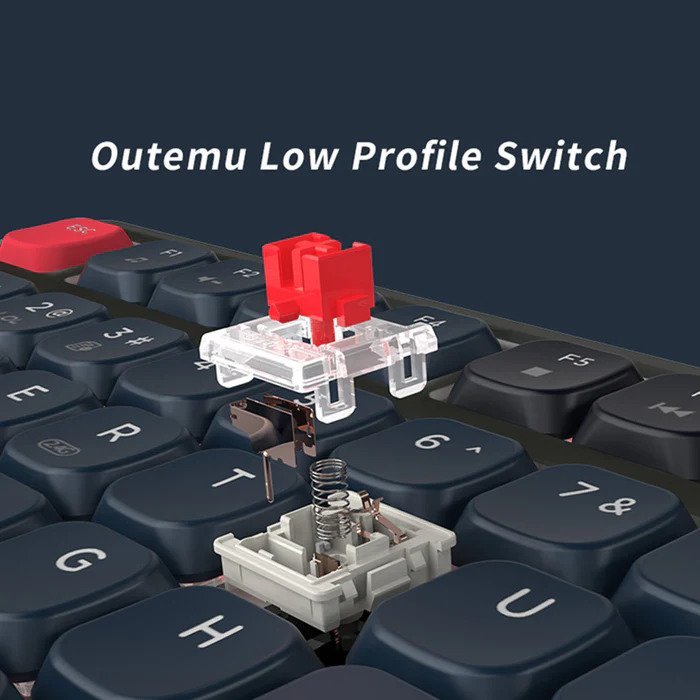 Ajazz AK832 Pro Black Mechanical keyboard RGB (Red switch) - I Gaming Computer | Australia Wide Shipping | Buy now, Pay Later with Afterpay, Klarna, Zip, Latitude & Paypal