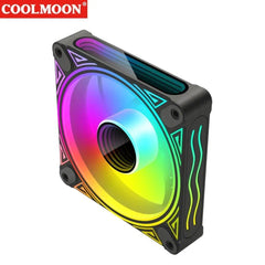 COOLMOON ARGB Dragon Mirror 120mm PWM fan Forward black - I Gaming Computer | Australia Wide Shipping | Buy now, Pay Later with Afterpay, Klarna, Zip, Latitude & Paypal
