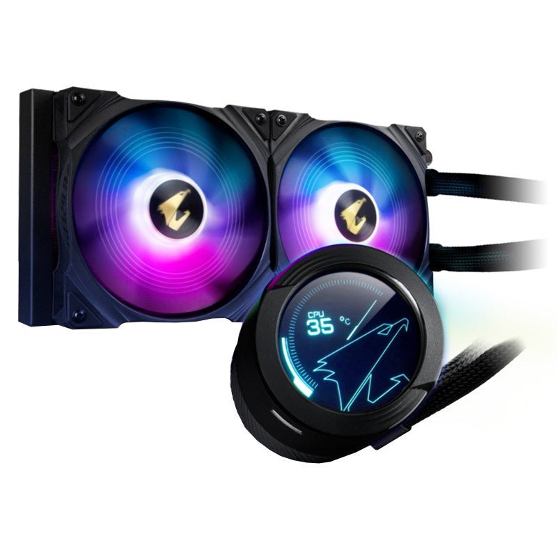 Gigabyte Aorus Waterforce X 280 RGB AIO Liquid Cooler 280mm - I Gaming Computer | Australia Wide Shipping | Buy now, Pay Later with Afterpay, Klarna, Zip, Latitude & Paypal