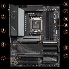Gigabyte X670 AORUS ELITE AX AM5 ATX Desktop Motherboard - I Gaming Computer | Australia Wide Shipping | Buy now, Pay Later with Afterpay, Klarna, Zip, Latitude & Paypal
