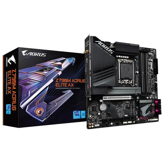 Gigabyte Z790M AORUS Elite AX LGA1700 mATX Desktop Motherboard - I Gaming Computer | Australia Wide Shipping | Buy now, Pay Later with Afterpay, Klarna, Zip, Latitude & Paypal