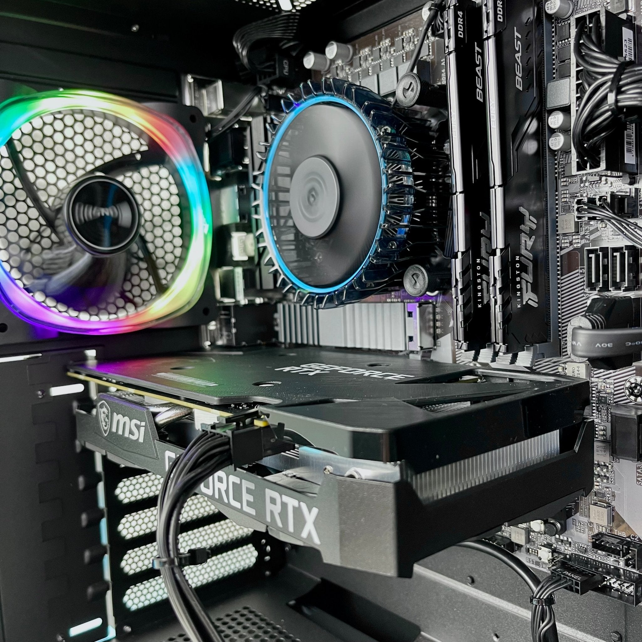 I Gaming Computer | Intel i7 12700F | RTX 4060/ RTX 4060 Ti | NZXT Flow - I Gaming Computer | Australia Wide Shipping | Buy now, Pay Later with Afterpay, Klarna, Zip, Latitude & Paypal