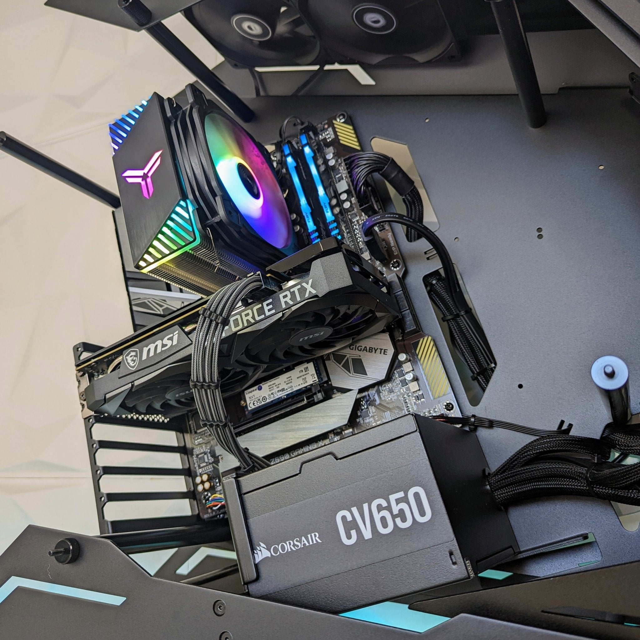 I Gaming Computer | RTX 4060/ RTX 4060 Ti | Intel 12th GEN 12400F | Night Fury Mod 3 - I Gaming Computer | Australia Wide Shipping | Buy now, Pay Later with Afterpay, Klarna, Zip, Latitude & Paypal