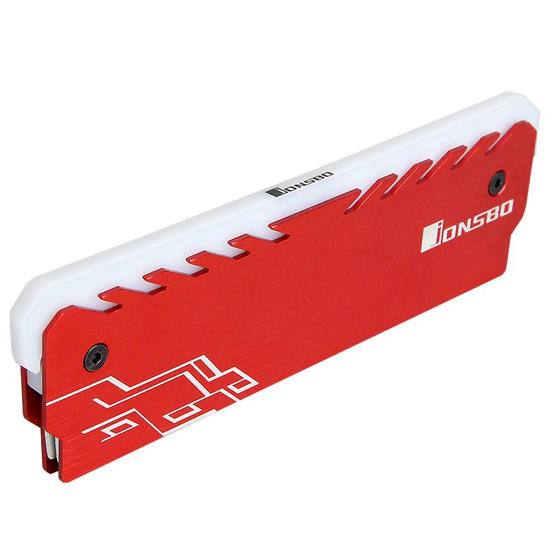 Jonsbo Single Red Color Memory Heatsink NC-1 RGB Lighting - I Gaming Computer | Australia Wide Shipping | Buy now, Pay Later with Afterpay, Klarna, Zip, Latitude & Paypal