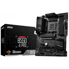 MSI B550-A PRO AM4 ATX Motherboard - I Gaming Computer | Australia Wide Shipping | Buy now, Pay Later with Afterpay, Klarna, Zip, Latitude & Paypal