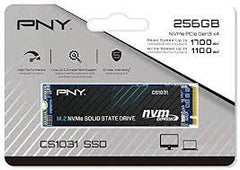 PNY CS1031 256GB NVMe SSD Gen3x4 M.2 - I Gaming Computer | Australia Wide Shipping | Buy now, Pay Later with Afterpay, Klarna, Zip, Latitude & Paypal