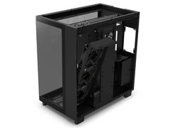 NZXT H9 Flow Dual-Chamber Mid-Tower Airflow Case - Matte Black - I Gaming Computer | Australia Wide Shipping | Buy now, Pay Later with Afterpay, Klarna, Zip, Latitude & Paypal