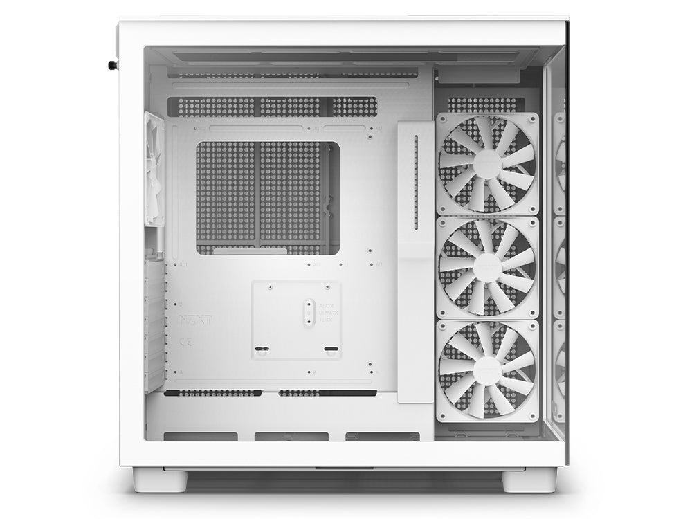 NZXT ATX H9 Flow Mid-tower ATX Case White - I Gaming Computer | Australia Wide Shipping | Buy now, Pay Later with Afterpay, Klarna, Zip, Latitude & Paypal
