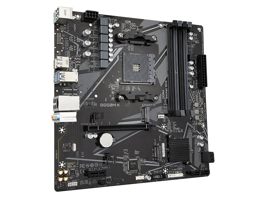 Gigabyte B550M K AM4 mATX Desktop Motherboard - I Gaming Computer | Australia Wide Shipping | Buy now, Pay Later with Afterpay, Klarna, Zip, Latitude & Paypal