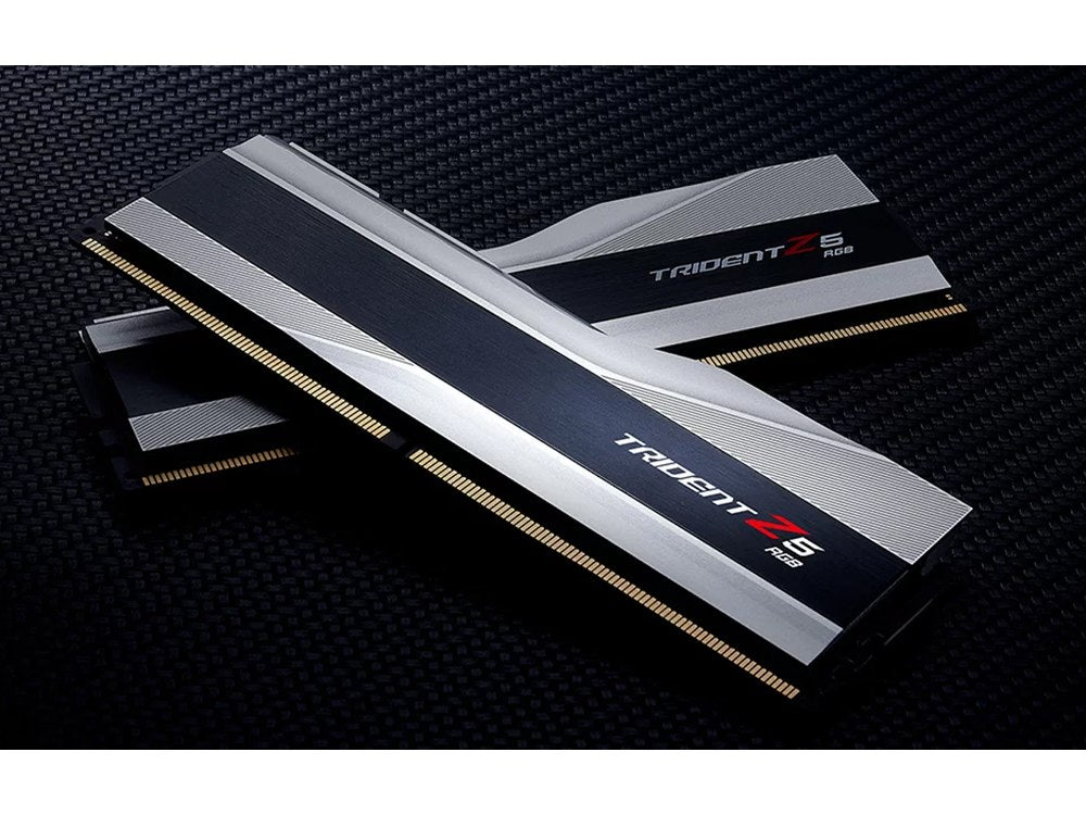 G.Skill Trident Z5 RGB 64GB Kit (2x32GB) DDR5 CL30 6000MHz - Silver - I Gaming Computer | Australia Wide Shipping | Buy now, Pay Later with Afterpay, Klarna, Zip, Latitude & Paypal