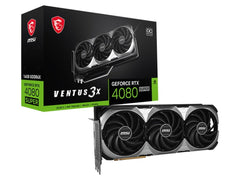 MSI GeForce RTX 4080 Super 16G VENTUS 3X OC GDDR6X Graphics Card - I Gaming Computer | Australia Wide Shipping | Buy now, Pay Later with Afterpay, Klarna, Zip, Latitude & Paypal