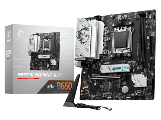 MSI B650M Gaming Plus WiFi AM5 mATX Desktop Motherboard - I Gaming Computer | Australia Wide Shipping | Buy now, Pay Later with Afterpay, Klarna, Zip, Latitude & Paypal