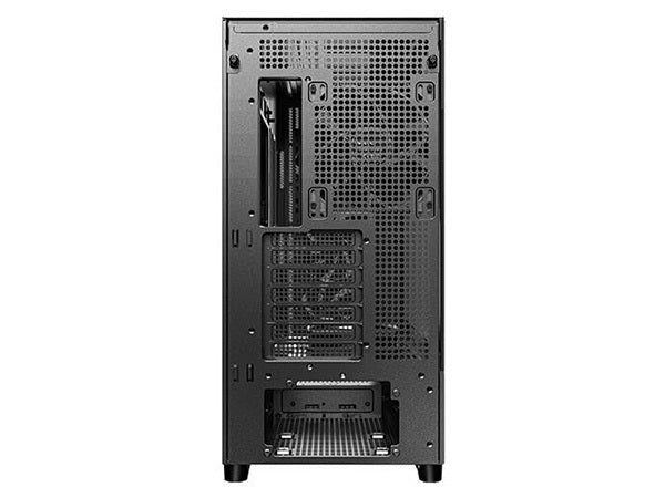 Antec FLUX TG Premium Walnut Trim Mid Tower ATX Case - Black - I Gaming Computer | Australia Wide Shipping | Buy now, Pay Later with Afterpay, Klarna, Zip, Latitude & Paypal