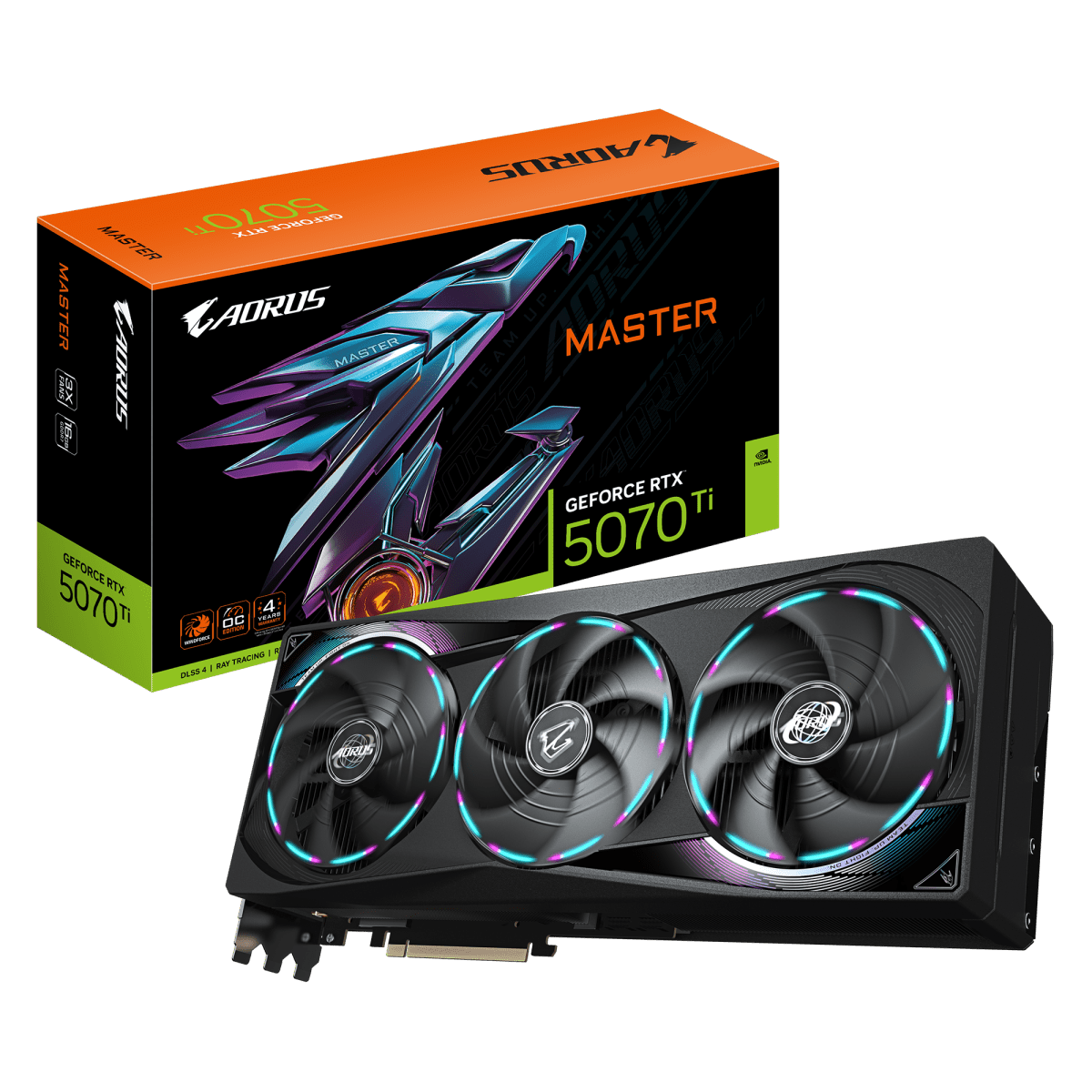 Gigabyte GeForce RTX 5070 Ti Aorus Master 16GB GDDR7 - I Gaming Computer | Australia Wide Shipping | Buy now, Pay Later with Afterpay, Klarna, Zip, Latitude & Paypal
