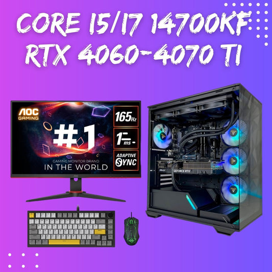 Gaming PC Bundle | Intel Core i5/i7 14600KF/14700kf | RTX 4060 - 4070 Ti Super | Antec Constellation - I Gaming Computer | Australia Wide Shipping | Buy now, Pay Later with Afterpay, Klarna, Zip, Latitude & Paypal