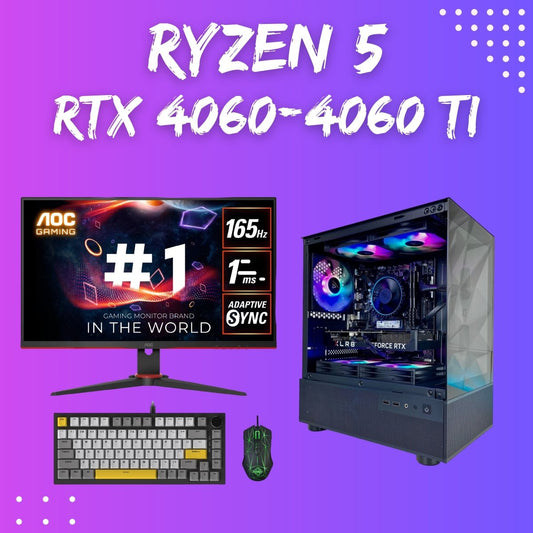 Gaming PC Bundle | Ryzen 5 | RTX 4060 - 4060Ti | Antec CX200 - I Gaming Computer | Australia Wide Shipping | Buy now, Pay Later with Afterpay, Klarna, Zip, Latitude & Paypal