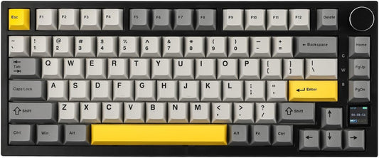 Ajazz AK820Pro Gray Mechanical keyboard RGB Wired&Wireless(Gift switch) - I Gaming Computer | Australia Wide Shipping | Buy now, Pay Later with Afterpay, Klarna, Zip, Latitude & Paypal