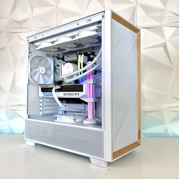 IGaming Ryzen AMD AM5 | RTX 4060 ti/4070/5070/5070 ti/5080, AMD 9070/9070 XT | Antec Premium Flux - White