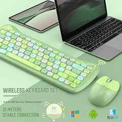 Ajazz A3060 Rainbow Green Wireless keyboard