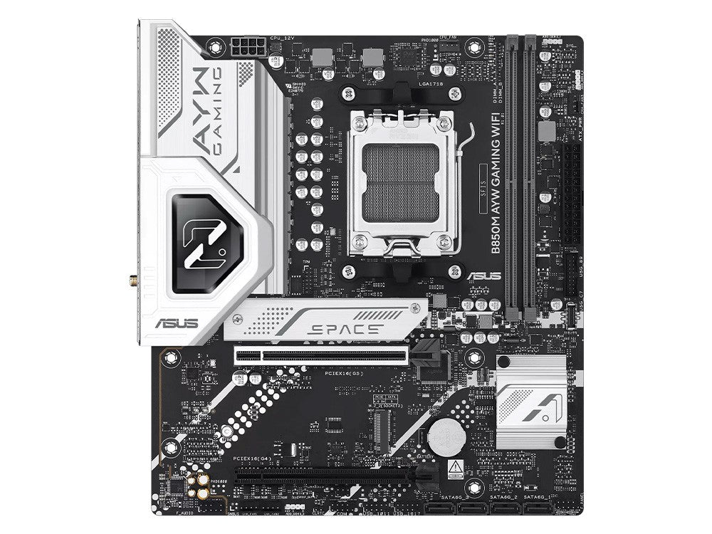 ASUS B850M AYW Gaming WiFi AM5 mATX Desktop Motherboard - I Gaming Computer | Australia Wide Shipping | Buy now, Pay Later with Afterpay, Klarna, Zip, Latitude & Paypal