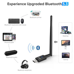 EDUP AX900S WiFi 6 & Bluetooth 5.3 USB Adapter with Antenna - I Gaming Computer | Australia Wide Shipping | Buy now, Pay Later with Afterpay, Klarna, Zip, Latitude & Paypal
