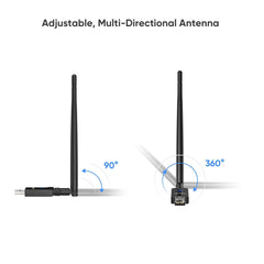 EDUP AX900S WiFi 6 & Bluetooth 5.3 USB Adapter with Antenna - I Gaming Computer | Australia Wide Shipping | Buy now, Pay Later with Afterpay, Klarna, Zip, Latitude & Paypal