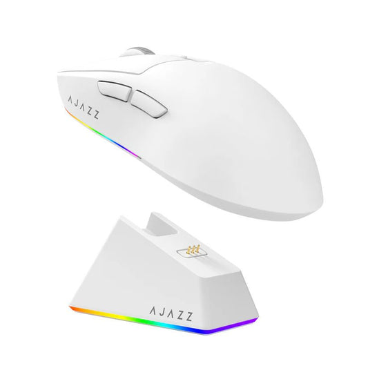 Ajazz AJ139 V2 MC Gaming Mouse White Wired&Wireless - I Gaming Computer | Australia Wide Shipping | Buy now, Pay Later with Afterpay, Klarna, Zip, Latitude & Paypal